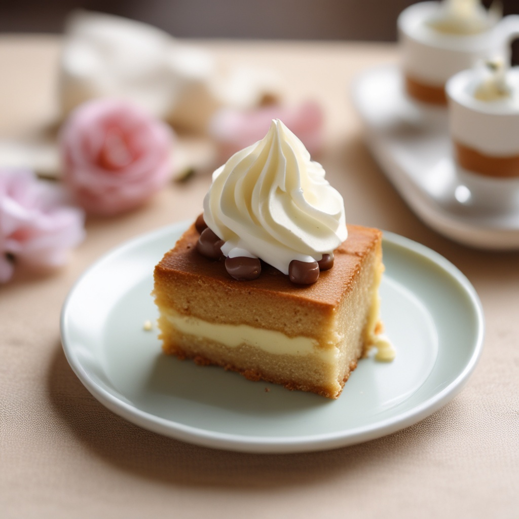 ふわふわのケーキ
